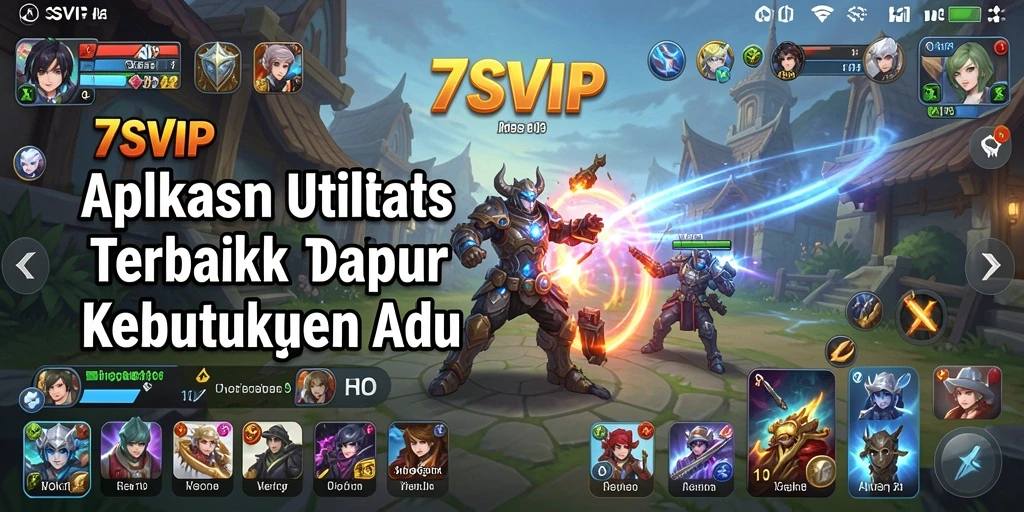 Tampilan utama aplikasi 7SVIP yang intuitif dan fungsional.