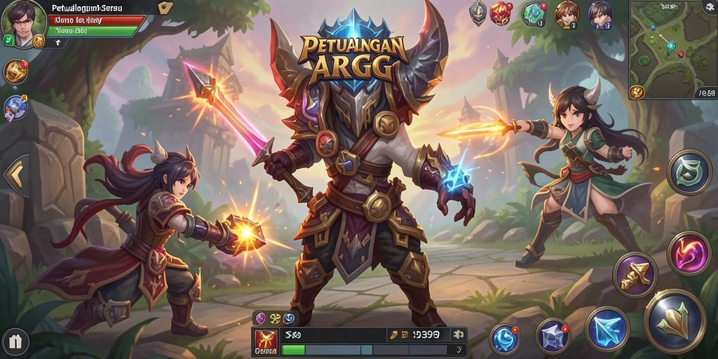 Tampilan menarik dari gameplay ARPG 9399 dengan aksi seru.