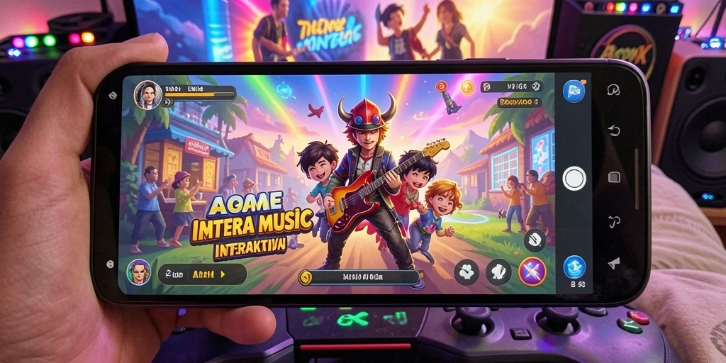 Tampilan gameplay A200M yang menarik dan interaktif.