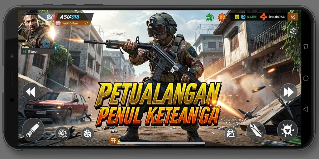 Tampilan aksi seru dari gameplay ASIA918 yang memukau.