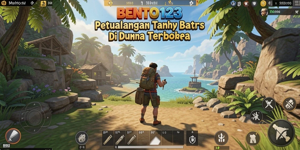 Tangkapan layar menampilkan petualangan mendebarkan di dunia terbuka BENTO123.