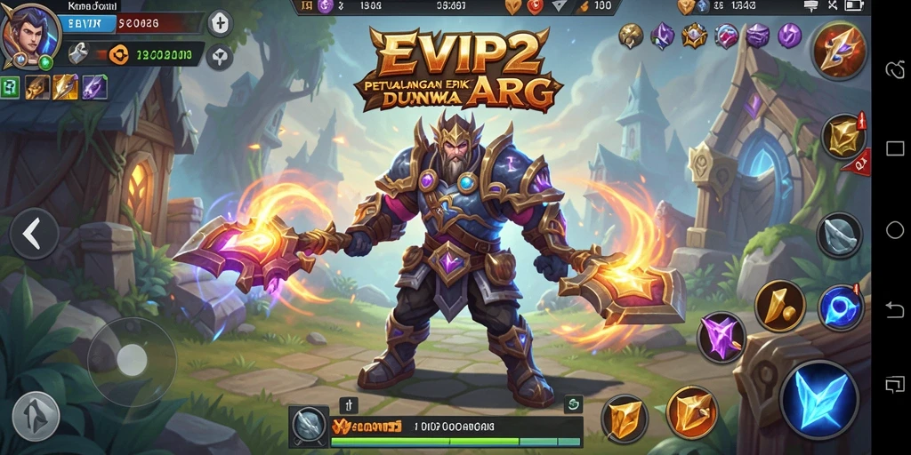 Tampilan gameplay <strong>EVIP2</strong> yang mendebarkan di dunia ARPG.