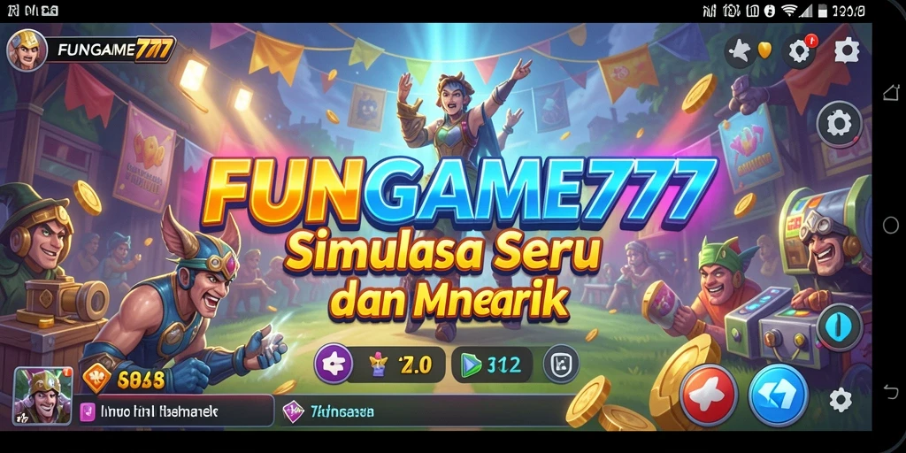 Tampilan gameplay menarik di FUNGAME777 dengan interaksi yang dinamis.