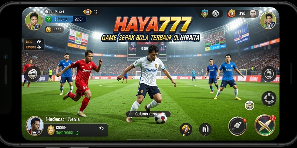 Tangkapan layar <strong>HAYA777</strong> menampilkan aksi pertandingan yang mendebarkan.