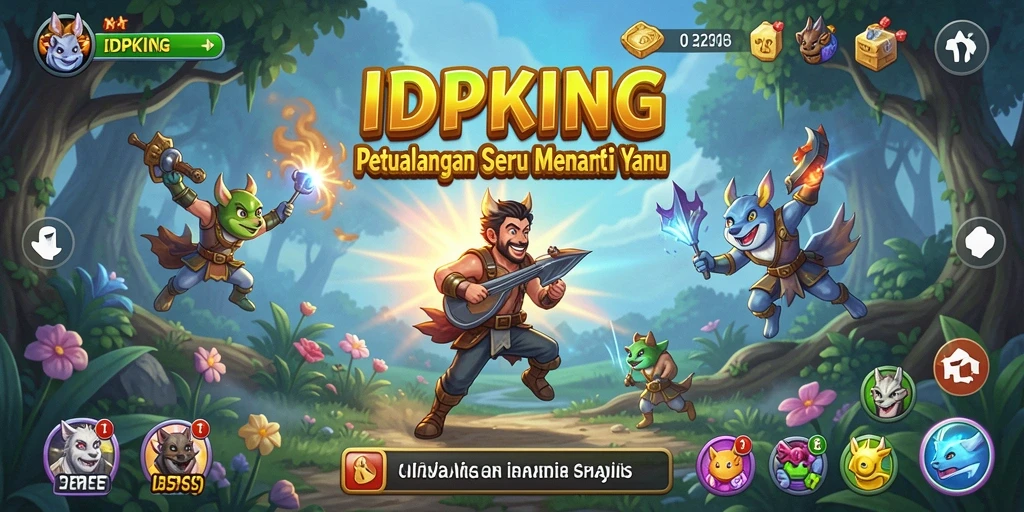 Tangkapan layar menampilkan pemain yang menghadapi tantangan di dunia petualangan.