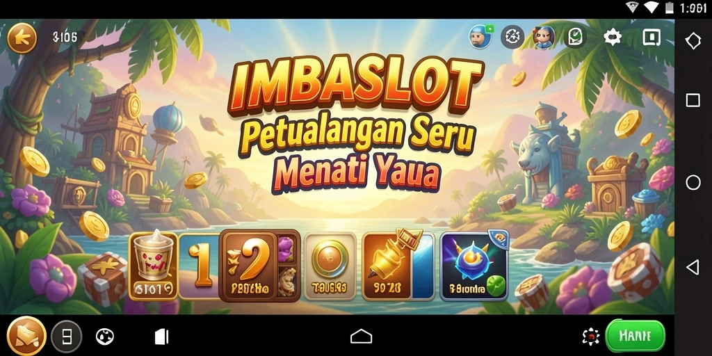 Tangkapan layar gameplay IMBASLOT yang menampilkan aksi petualangan seru.