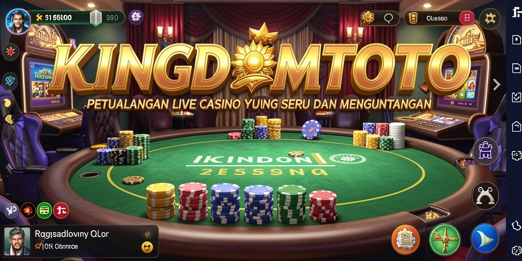 Screenshot gameplay KINGDOMTOTO yang menegangkan dan interaktif.