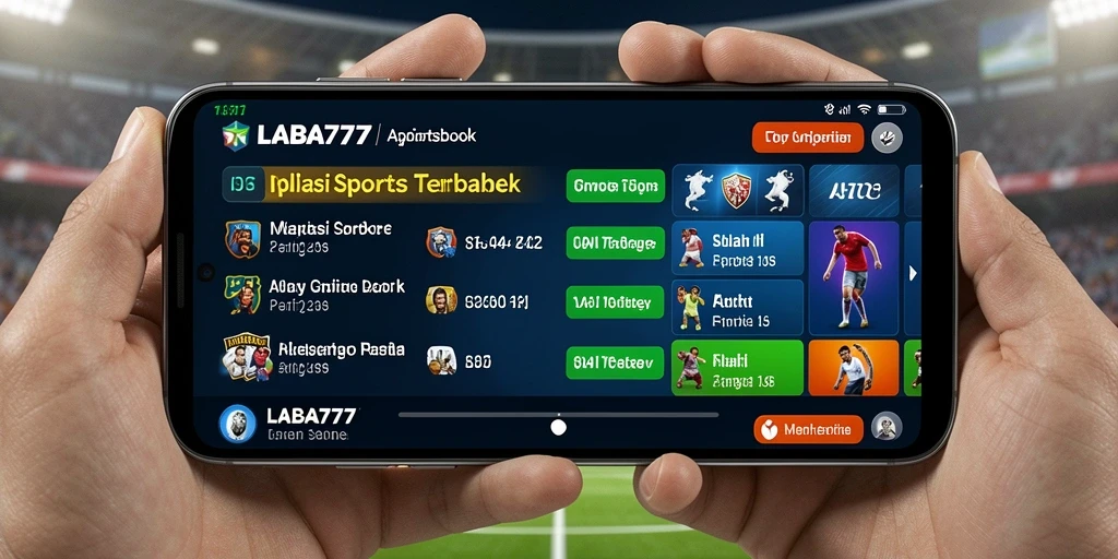 Tampilan gameplay Sportsbook LABA777 yang dinamis dan interaktif.