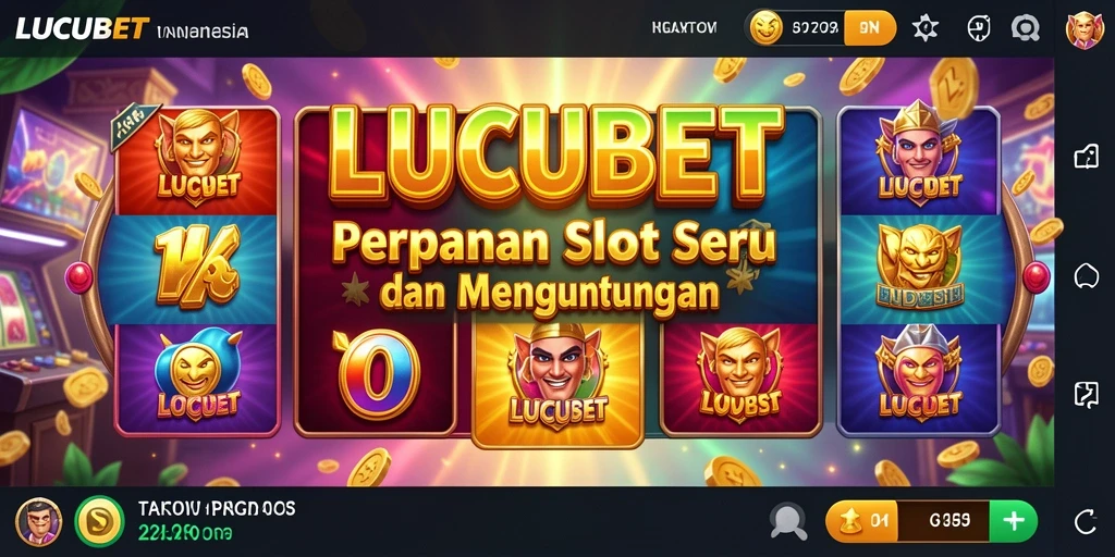 Screenshot gameplay LUCUBET yang menampilkan pengalaman Slot yang seru.