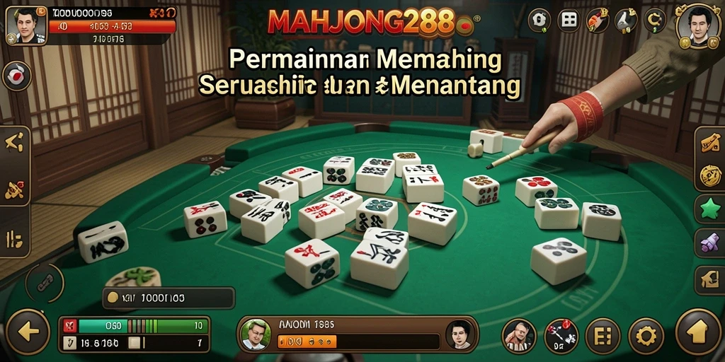 Tampilan gameplay fishing MAHJONG288 yang menarik.