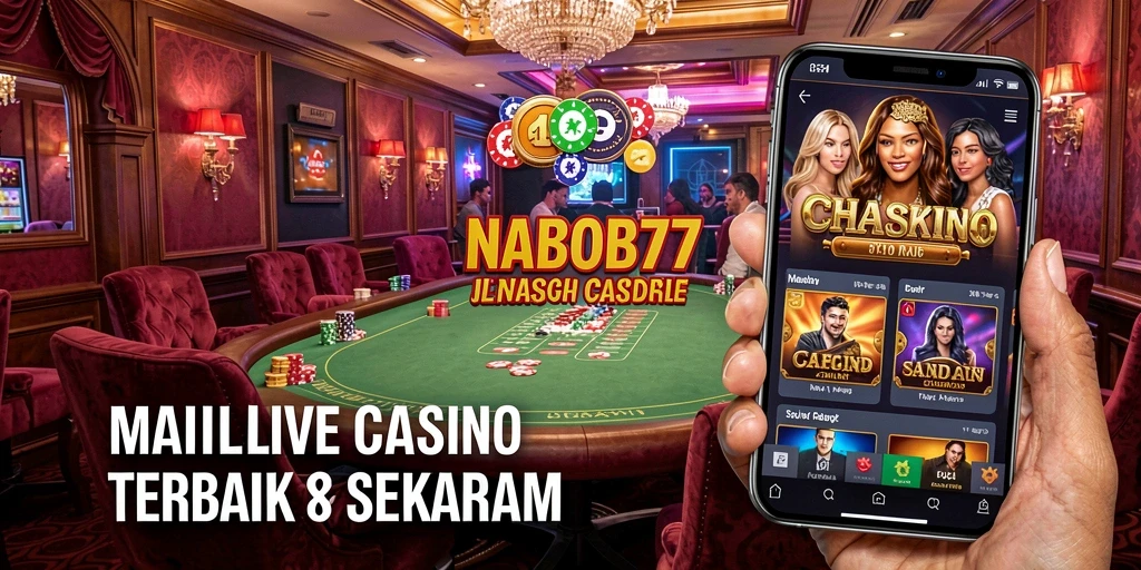 Screenshot gameplay NABOB77 menampilkan dealer langsung yang menghibur.
