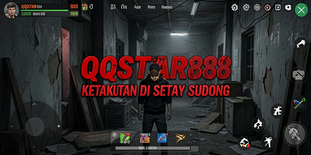 Tangkapan layar gameplay <strong>QQSTAR88</strong> menampilkan suasana menyeramkan yang mendebarkan.