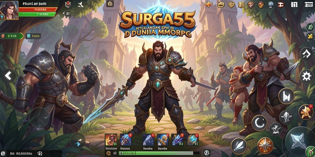 Tangkapan layar menunjukkan aksi mendebarkan dalam <strong>SURGA55</strong>.