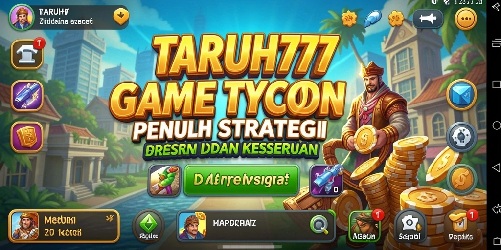 Tampilan gameplay TARUH777 yang mengasyikkan dan interaktif.