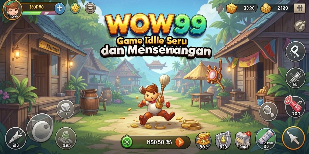Tampilan gameplay WOW99 yang menarik dan penuh warna.